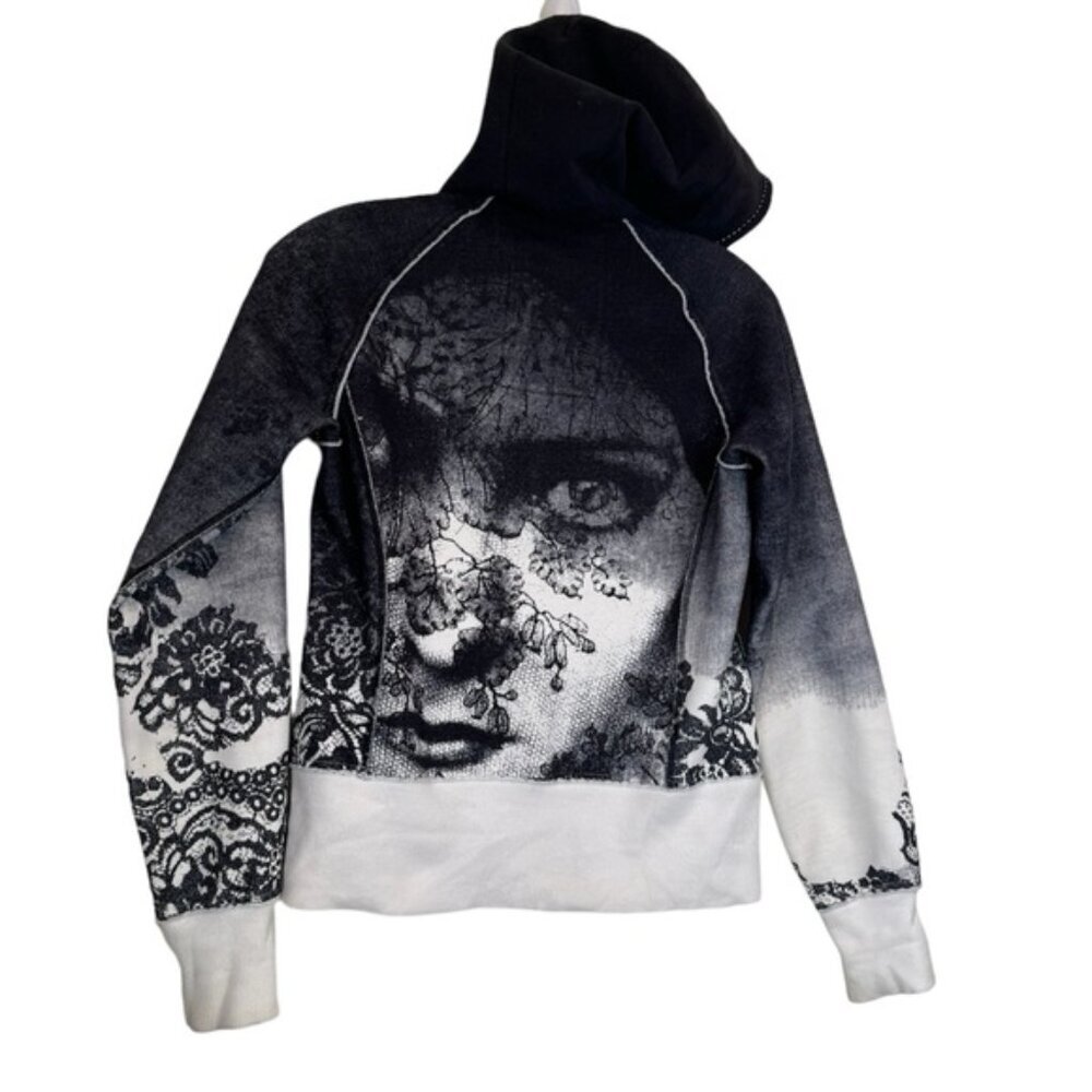 Lululemon Scuba Hoodie Special Edition Face Epic Back Lined Hood Cotton Fleece